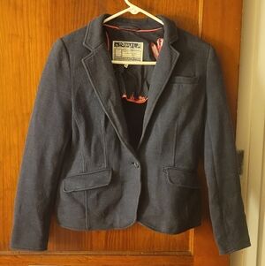 Joules Women's Dark Blue Blazer